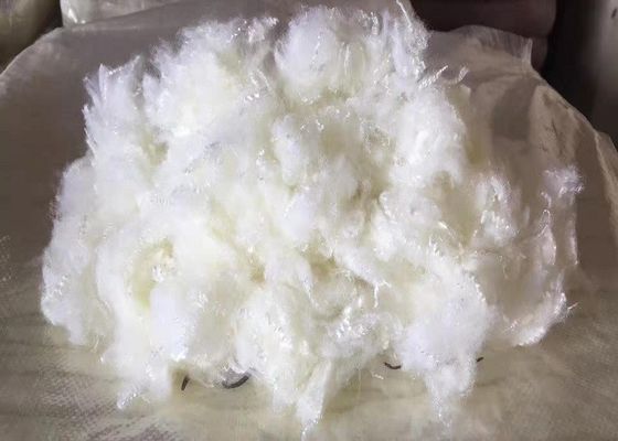 22D ignifugo ha riciclato il colore bianco dell'avorio della fibra della scorciatoia del poliestere