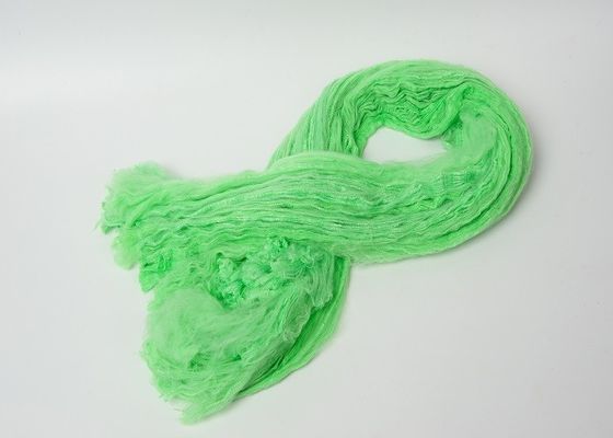 Distorsione ignifuga verde di Tow Polyester Staple Fiber Anti del poliestere