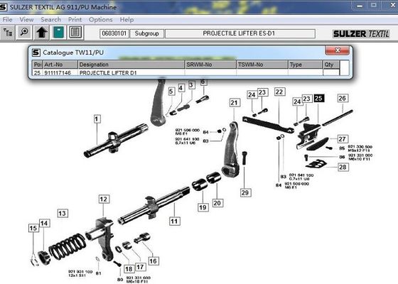 Pezzi meccanici del telaio della parte superiore del sollevatore del proiettile Rod Projectile Opener