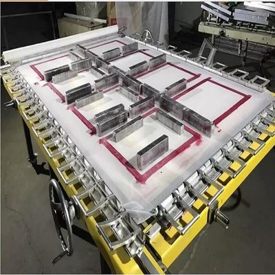 Struttura di serigrafia di alluminio con l'iso di Mesh Weaving Loom Spare Parts